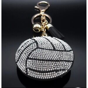 New! Volleyball Keychain/Pursecharm